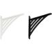 Gedotec TRIANGLE Équerre d'étagère Métal 200 x 194 mm Blanc