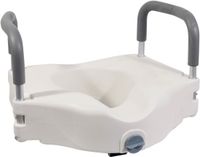 Aidapt toiletverhoger - met armsteunen - 15,2 cm