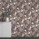 Papier peint panoramique fleurs 130 cm x 81 cm