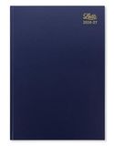 Letts of London Standaard A4 academische 2026/2027 week om dagboek te bekijken - Blauw 27-TA3ZBL