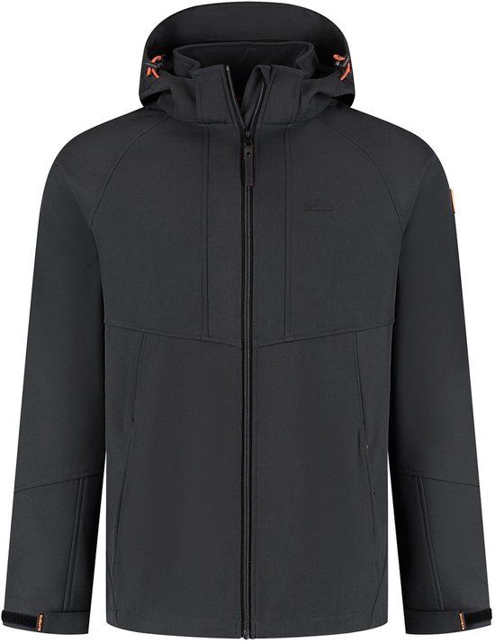 Kjelvik Outdoorjas Rik Zwart