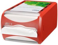 Tork Xpressnap® Counter servetdispenser rood (N4)