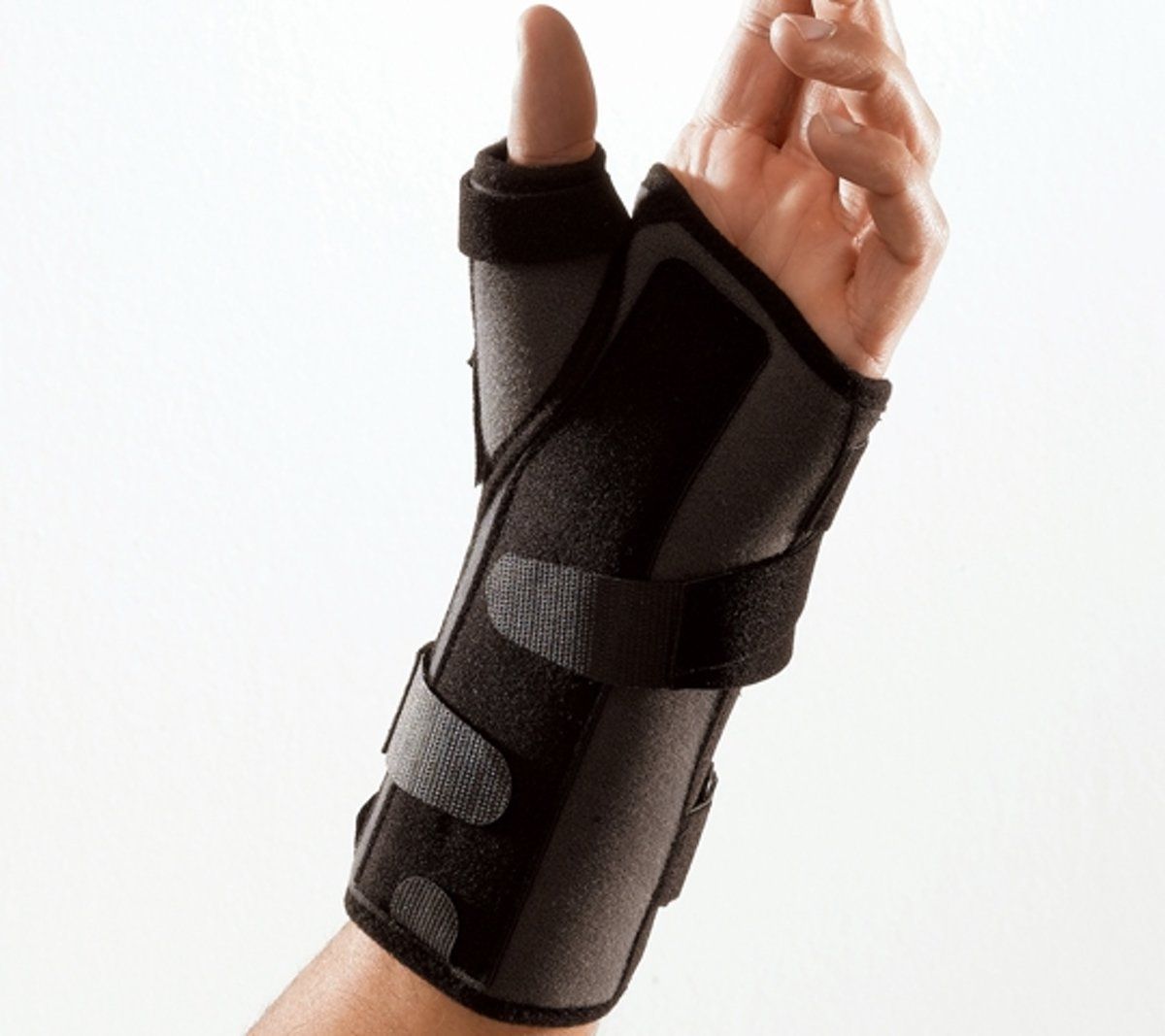 Ligaflex Manu Duimbrace / Polsspalk rechts - Maat XL - Zwart