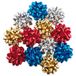 Hallmark Kerstcadeaustrik (12 strikken), rood, blauw, goud, zilver