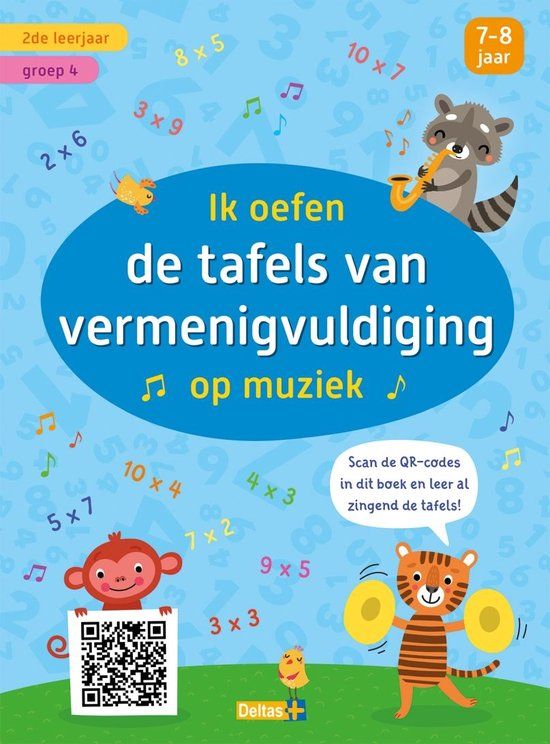 groep Deltas Ik oefen de tafels van vermenigvuldiging op muziek groep 4 7-8 jaar