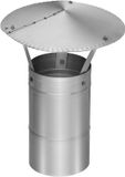 KOTARBAU® Schoorsteenkap, Roestvrij Staal, 110 mm