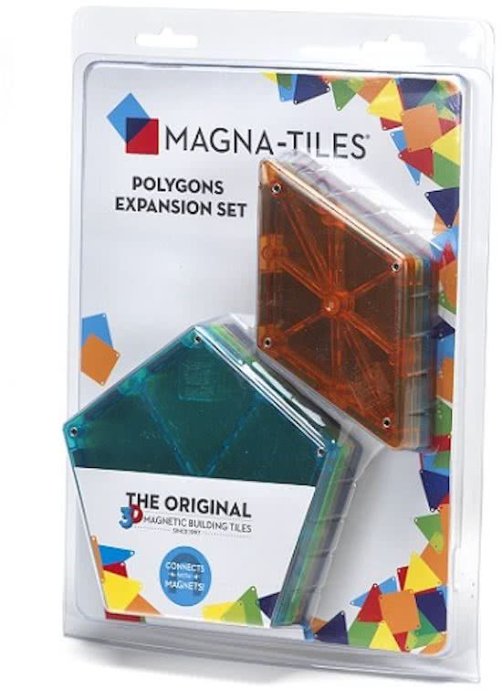 Valtech Magna-Tiles® Clear Colors Polygons Expansion Set