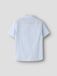 NAME IT Jongens Korte Mouw Shirt met Kraag Knopen en Logo Borduursel op de Borst