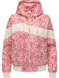 Ragwear Functionele jas 'Oggie' magenta / framboos / wit