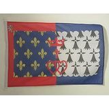AZ FLAG Bootvlag Pays de la Loire 90x60 cm