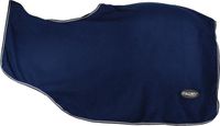 Pagony Divoza Horseworld Pagony Fleece Uitrijdeken - Paardendeken - Maat: Pony - Donkerblauw - Polyamide