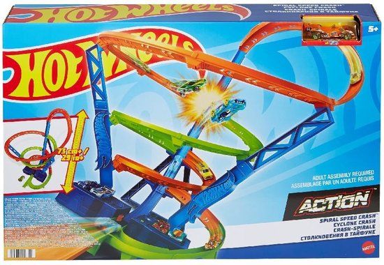 Hot Wheels Action Hyper-Speed Crash - Speelgoedvoertuig | HGV67