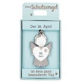 Depesche beschermengel sleutelhanger 26 april - geluksbrenger cadeau