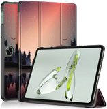 Merkloos OnePlus Pad Go / Oppo Pad Neo / Air 2 Hoes Tri-Fold Book Case Nacht Print