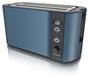 Arendo broodrooster, 2 lange gleuven, 1500 W, roestvrij staal, blauw