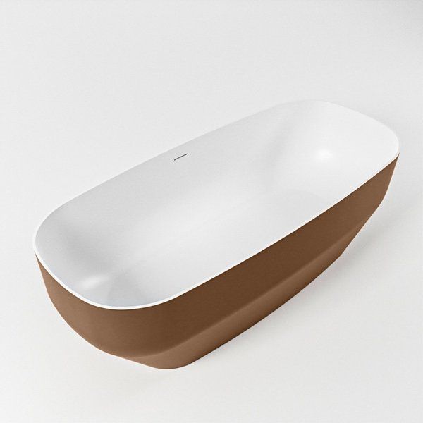 Mondiaz STONE Vrijstaand Bad 170x75cm Rust - BK75341036