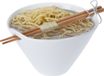 Excellent Houseware Ramen bowl - inclusief chopsticks - porselein - noodle kom set