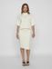 VILA VISIFFI HW PENCIL SKIRT/PB Dames Rokken Grijs