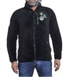 Peak Mountain Fleecejack coral sherpaCavian Heren S Zwart