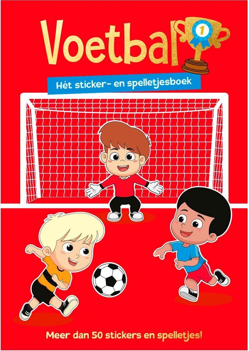 Rebo Productions Stickerboek Voetbalstickers - En Activiteiten