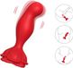 ARMONY - VIBRATEUR ROSE ET BOUCHON ANALOGUE TÉLÉCOMMANDE ROUGE