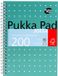 Pukka Pad Notitieboek Pukka Jotta A5 Lijn 200pag 80gr Groen 3 Stuks
