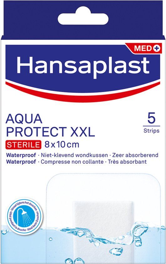 Hansaplast Aqua Protect XXL Pleisters - Waterdicht - 5 stuks