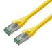 ROLINE RM Patchkabel Cat.6A S/FTP (PiMF), geel, 15 m