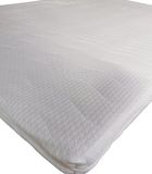 DER Bedding Topdekmatras - NASA Traagschuim - Bamboo - 110x200 cm - 8 cm - Anti-Allergie