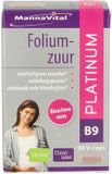 Mannavital Foliumzuur platinum 90 Capsules végétariennes