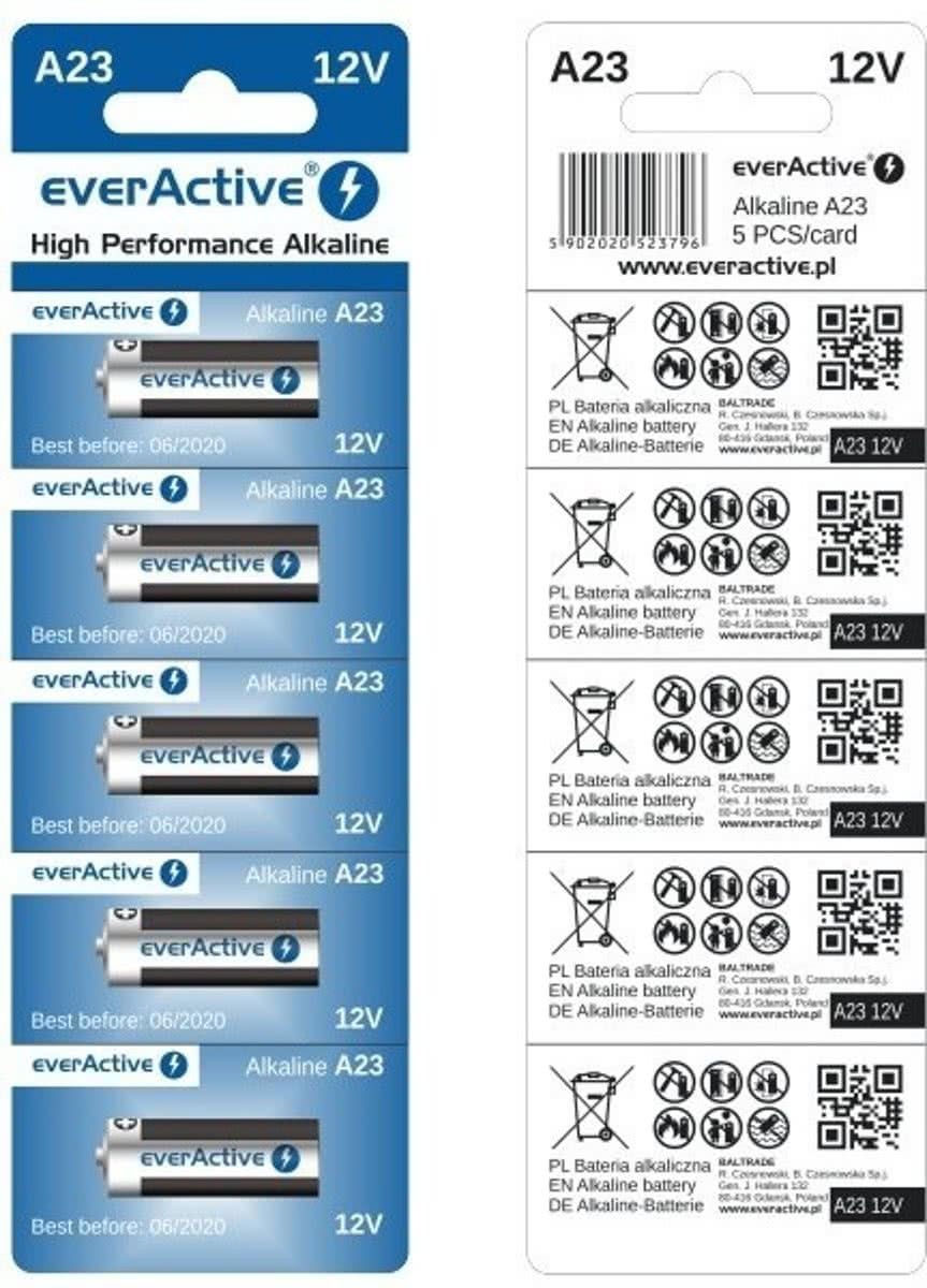 everActive Blister A23 12V Alkaline