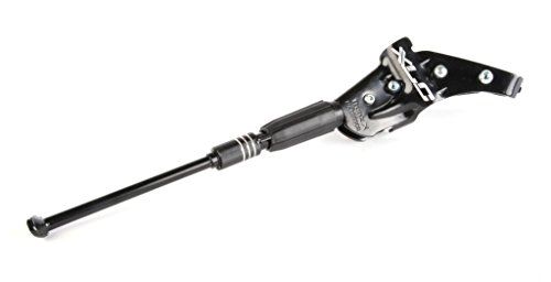 XLC Unisex - Volwassen achterbouwstandaard KS-R02, zwart, eenheidsmaat