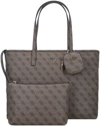 Guess Power Play || Sacoche pour ordinateur portable femme - 17 pouces - Similicuir - Imprimé