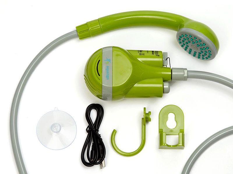 Aqua2Go GD320 Campingdouche - Groen
