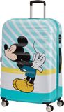 American Tourister Wavebreaker Disney Spinner 77 Mickey Blue Kiss - Hardcase Kinderkoffer