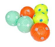 Crafts Central 6 stuks latex ballen voor kleine en middelgrote honden