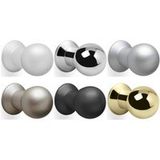 Mital NATASCHA blanc mat métal bouton de meuble - Ø 12 mm