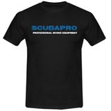 Scubapro Scp-logo T-shirt Met Korte Mouwen Zwart XL Man