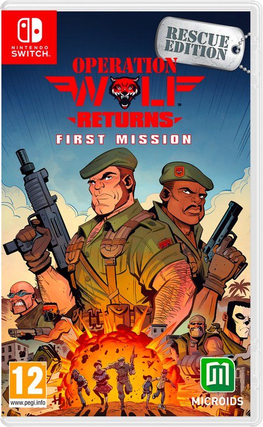 Mindscape Operation Wolf Returns: First Mission: Rescue Edition - Nintendo Switch - Limited Edition