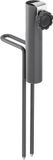 FARE pied de parasol - Gris - Métal - Rond - 26 mm
