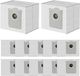 PromoHome Sacs d'aspirateur pour Ecovacs Deebot T90 Omni et T90 Pro Omni – 12 pièces