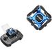 Mini Drone Pliable Portable Avion avec Altitude Fixe et Caméra 4K 3 Batteries Durée de vie de la batterie : 10 min Bleu