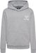 Hummel Junior Hoodie Proud Grijs Biologisch Katoen 5 jaar Unisex