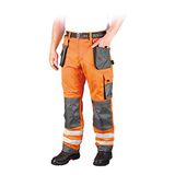 Leber&Hollman LH-FMNX-T_PSB50 Vormes beschermende broek, oranje/grijs/zwart maat 50