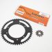 Sifam Kit chaîne pour moto MBK 50 X-Limit Sm 6T 2003 à 2011 11X48 Pas 420 Neuf