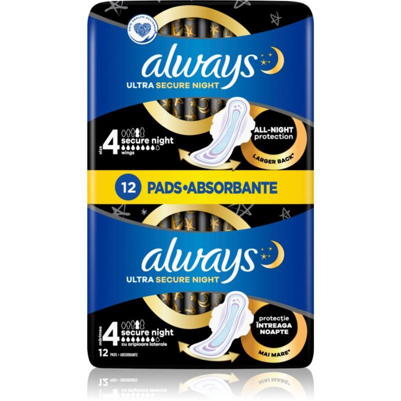 Always Ultra Secure Night 12ml
