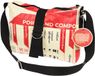 Rex London Sac bandoulière - sac à main - sac ciment recyclé rouge-beige 32x24x7cm