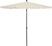 Prolenta Maison Exclusive Parasol met paal, 210x140 cm, zandkleur