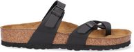 Birkenstock Mayari Zwart - Dames - Teenslipper - Maat 35