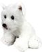 Bocalan Zittende Westie Terrier Knuffel 12 Cm Veelkleurig